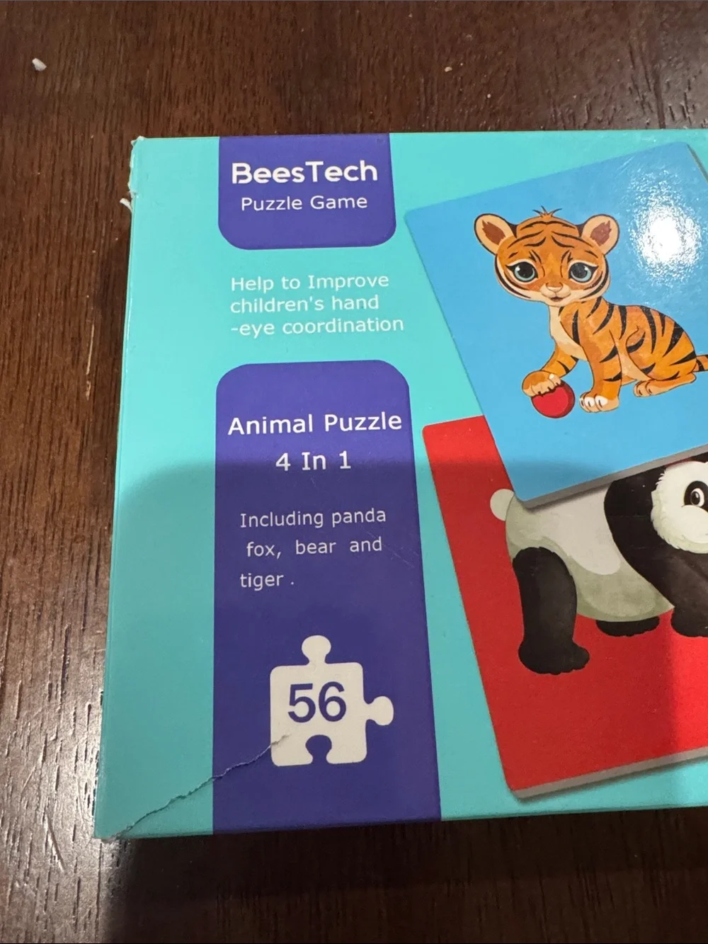 ⭐️BeesTech Toddlers Jigsaw Pizza Game
